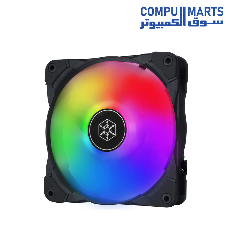 SilverStone Air Blazer 120i Lite-Brilliant 3-in-1 addressable RGB fan pack with controller - Image 3