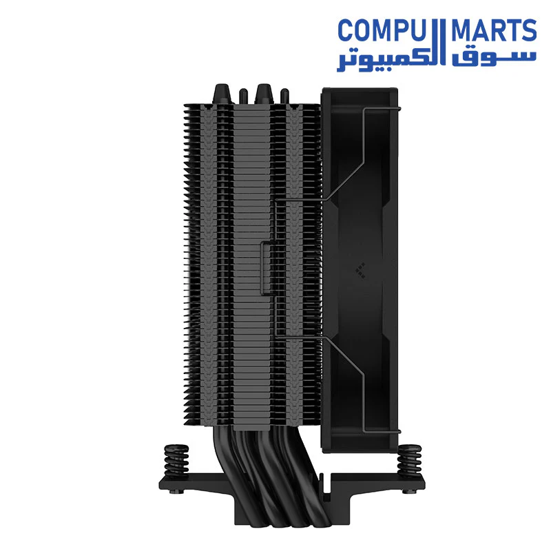DeepCool AG400 BK ARGB Single-Tower CPU Cooler 120mm Static ARGB Fan Direct-Touch Copper Heat Pipes Intel/AMD Support - Image 7