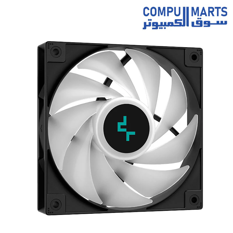 DeepCool AG400 BK ARGB Single-Tower CPU Cooler 120mm Static ARGB Fan Direct-Touch Copper Heat Pipes Intel/AMD Support - Image 8