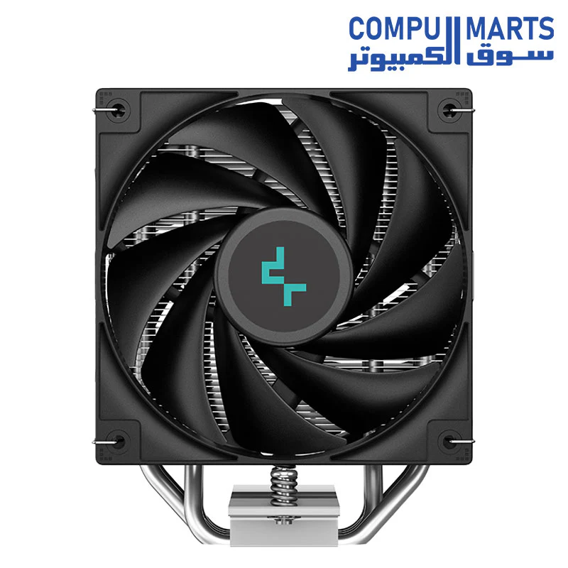 DeepCool GAMMAXX AG400 plus  CPU Air Cooler 220w TDP 6mm x 4 Nickel Plated Copper Heat Pipes CPU Cooler with 120mm Fan PWM 2000RPM 75.89CFM for Intel LGA 1700/1200/1151/1150/1155 AMD AM5/AM4 - Image 3