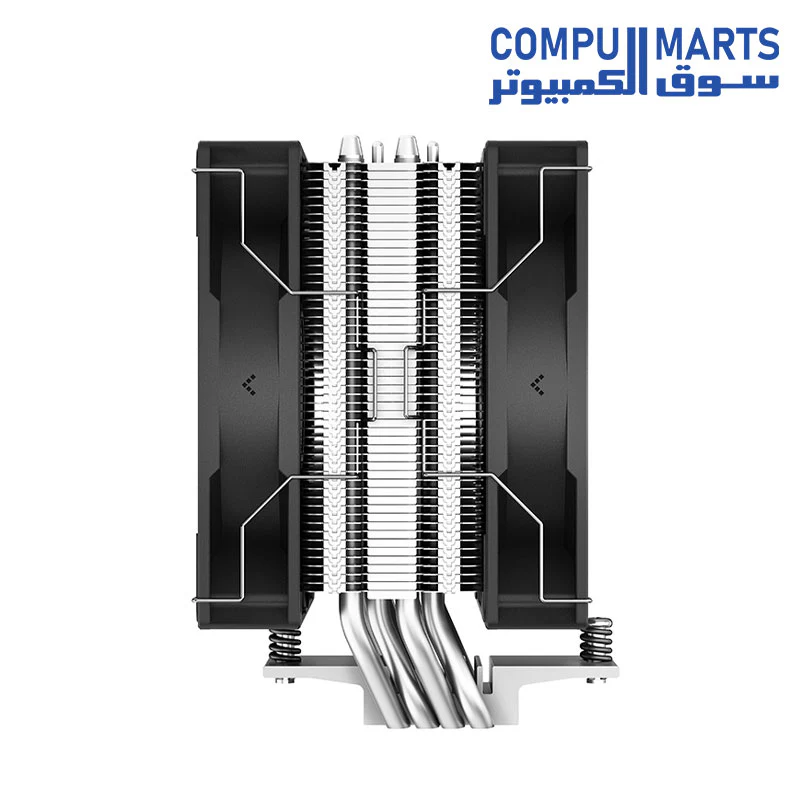 DeepCool GAMMAXX AG400 plus  CPU Air Cooler 220w TDP 6mm x 4 Nickel Plated Copper Heat Pipes CPU Cooler with 120mm Fan PWM 2000RPM 75.89CFM for Intel LGA 1700/1200/1151/1150/1155 AMD AM5/AM4 - Image 6