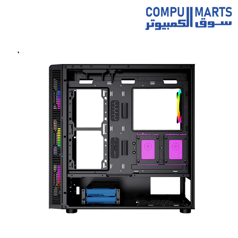 Fantech AERO XL CG81 Full Tower Case with 4 Free RGB Fan - Image 4