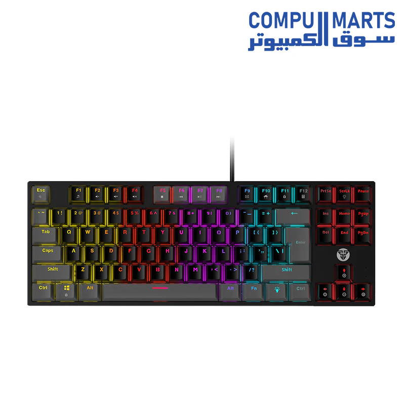 FANTECH ATOM MK876 TKL RGB Mechanical Gaming Keyboard - Image 2