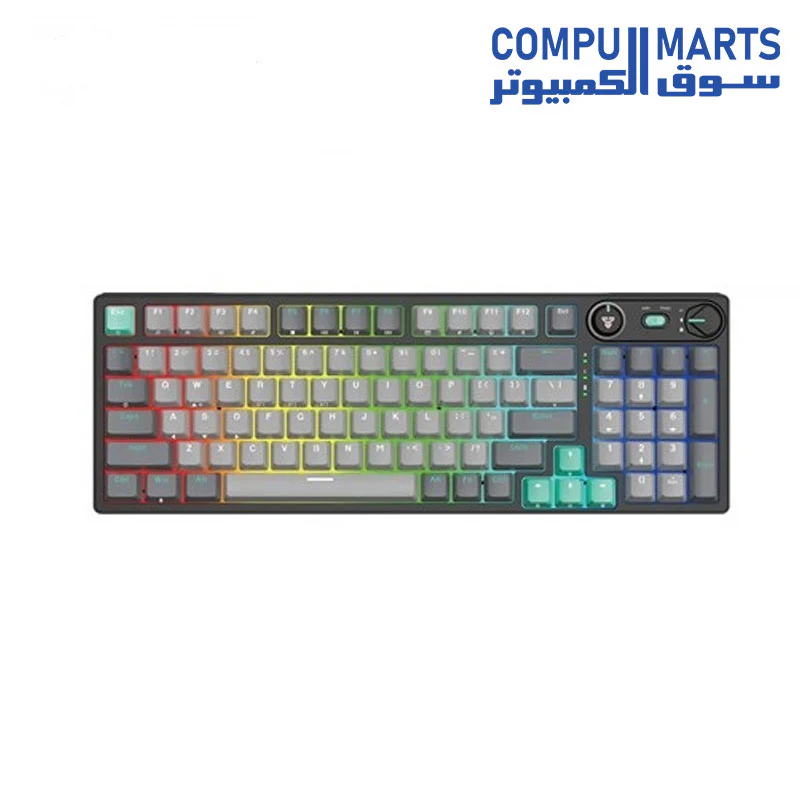 FANTECH ATOM PRO96 MK914 MECHANICAL GAMING KEYBOARD - STELLAR - Image 2