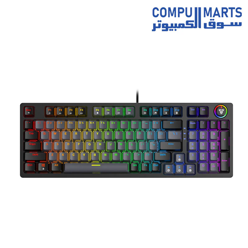 FANTECH ATOM96 MK890 RGB Mechanical Gaming Keyboard - Image 2