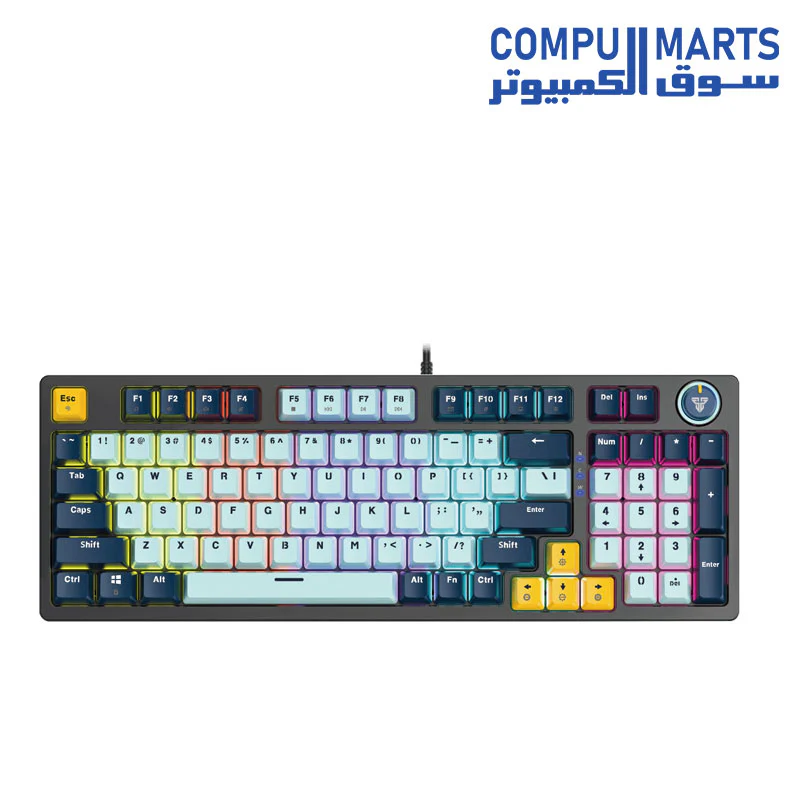 FANTECH ATOM96 MK890V2 MECHANICAL GAMING KEYBOARD - Image 2