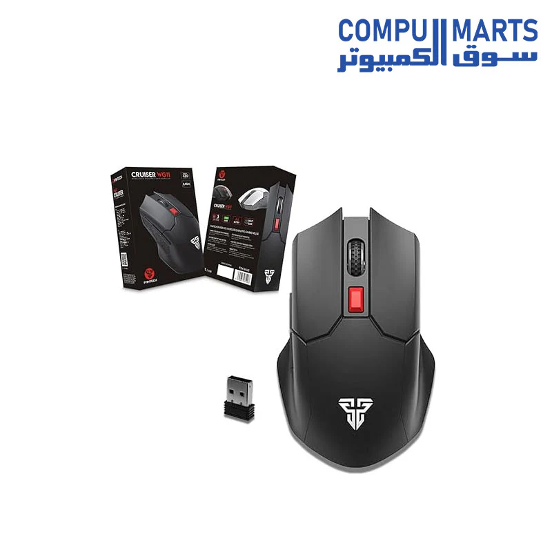 FANTECH CRUISER WG11 Silent Wireless Gaming Mouse 2400 DPI 6 Buttons - Image 3
