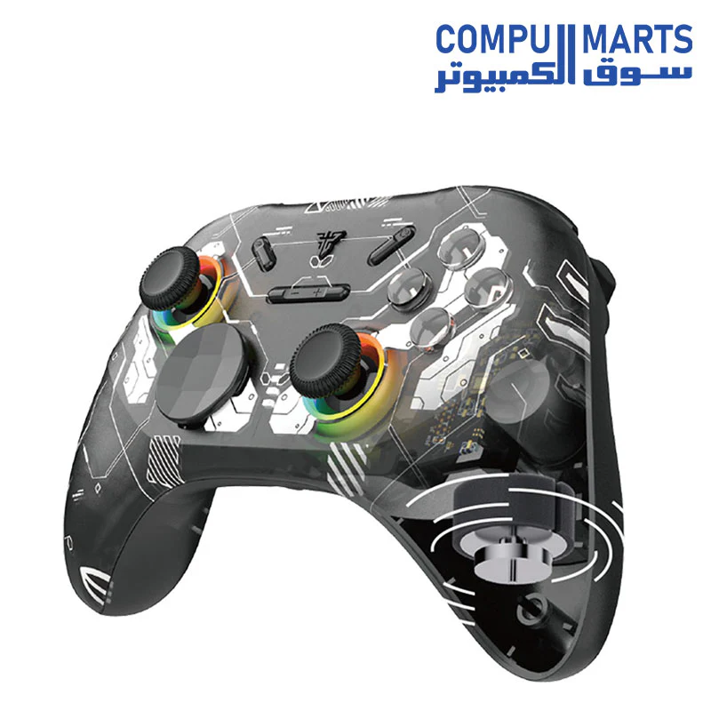 FANTECH EOS PRO WGP15 WIRELESS GAMEPAD BLACK - Image 2