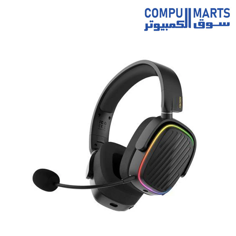 FANTECH HARMONY WHG02 WIRELESS & BLUETOOTH HEADPHONE – TRI MODE CONNECTION - Image 2