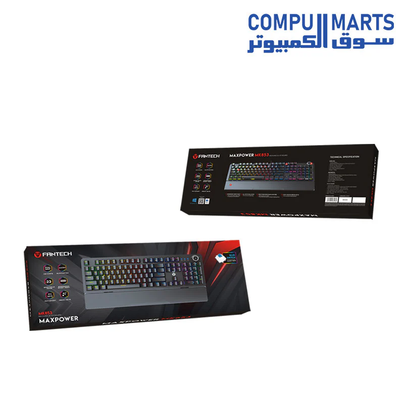 Fantech MAXPOWER MK853 Switch Mechanical Gaming Keyboard - Image 5