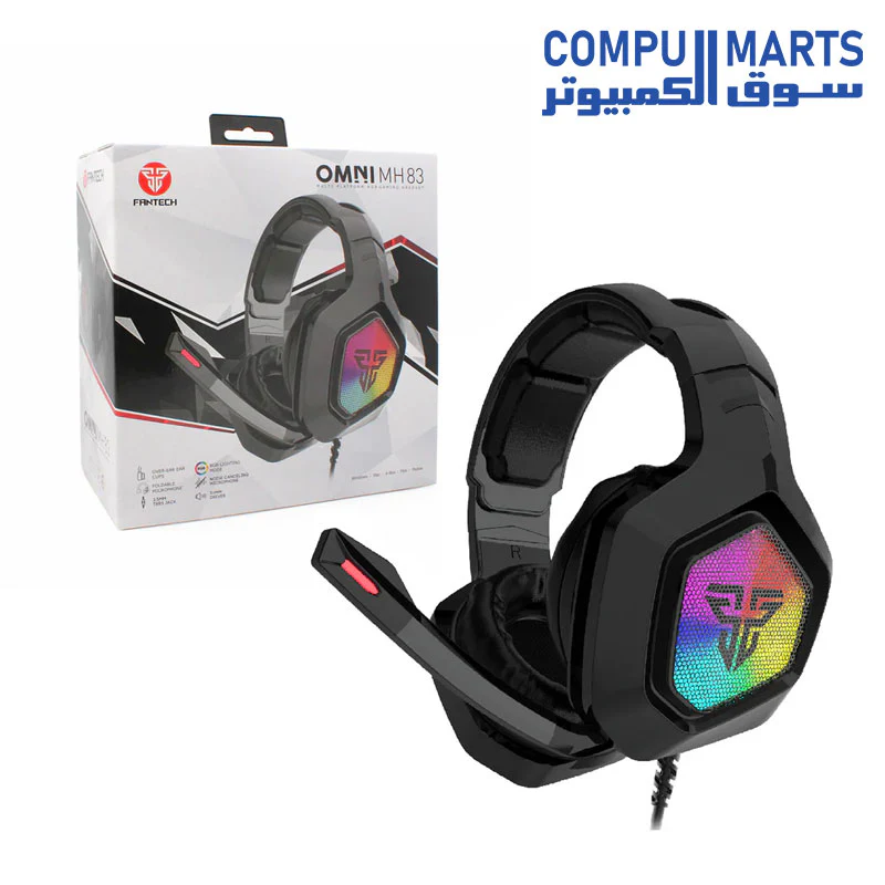 FANTECH MH83 OMNI RGB Gaming Headset - Image 4