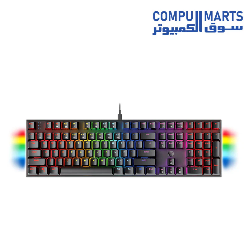 Fantech  MK855 RGB Mechanical Gaming Keyboard – Red Switch / Blue Switch - Image 2