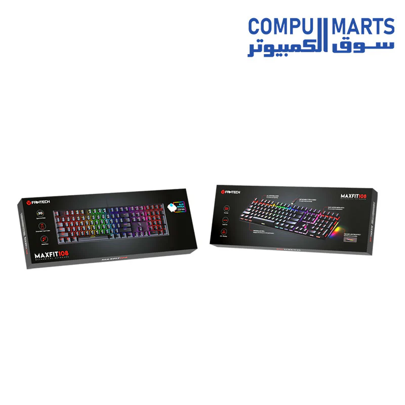 Fantech  MK855 RGB Mechanical Gaming Keyboard – Red Switch / Blue Switch - Image 3