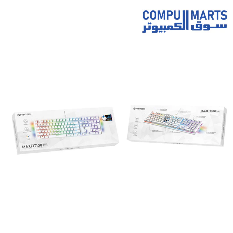 Fantech  MK855 RGB Mechanical Gaming Keyboard – Red Switch / Blue Switch - Image 7