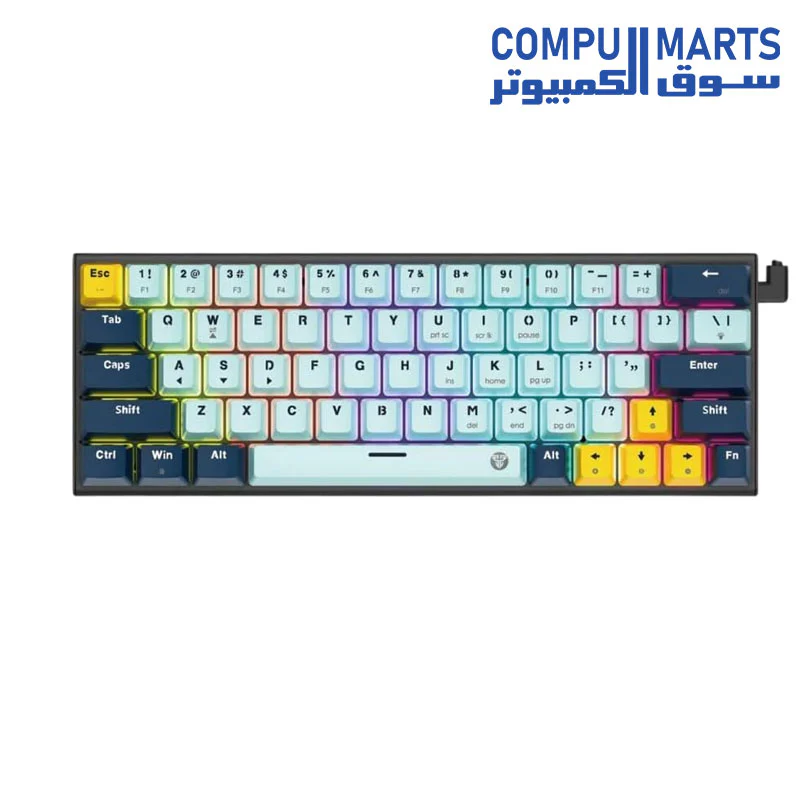 Fantech MK874 V2 ATOM 63 RGB Mechanical Keyboard - Image 2