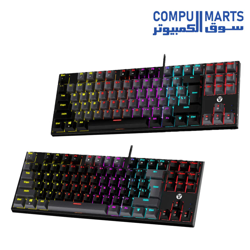FANTECH MK876V2 ATOM87 RGB MECHANICAL KEYBOARD - Image 4