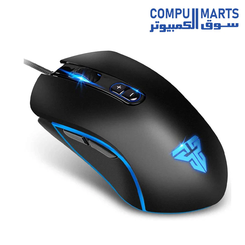 Fantech Programmable USB Gaming Mouse For PC and Laptop - X9 THOR Chroma Black - Image 4