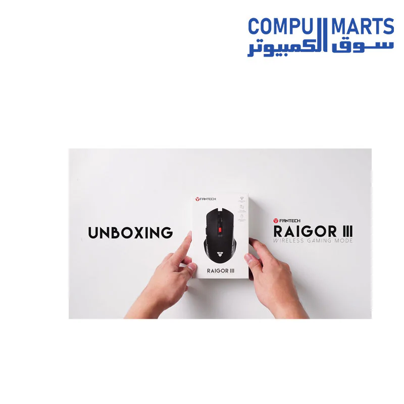 FANTECH RAIGOR III WG12 WIRELESS MOUSE - Image 3