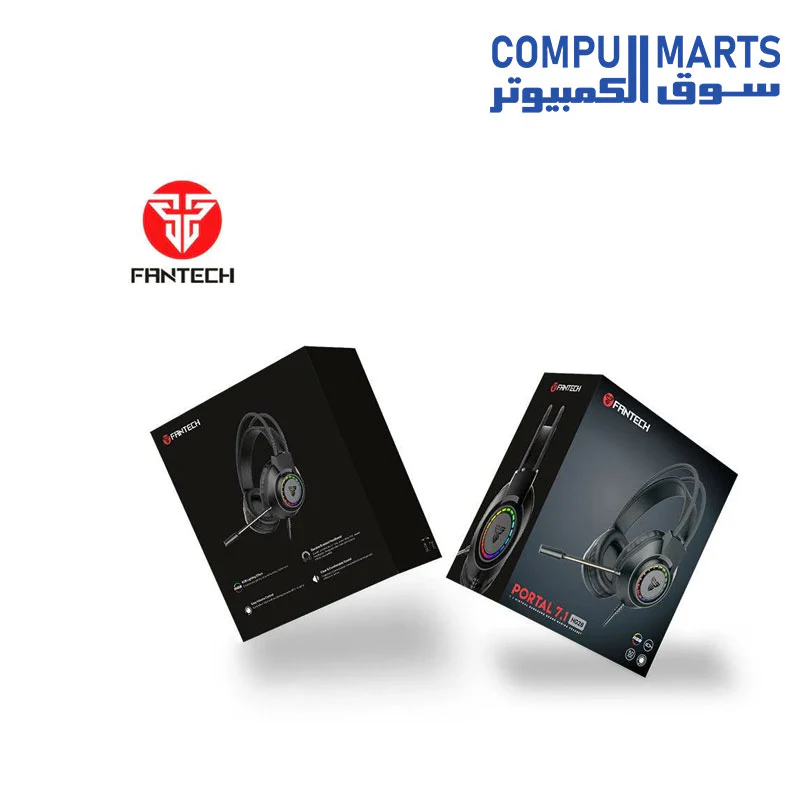 FAPORTAL 7.1 HG28 RGB GAMING HEADSET BLACK - Image 3