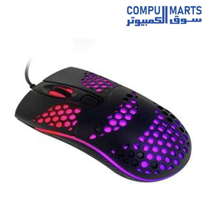 Forev FV-138 Multi DPI 1600  HighEnd Mouse With LED Light Backlit Effects - For PC - Image 2
