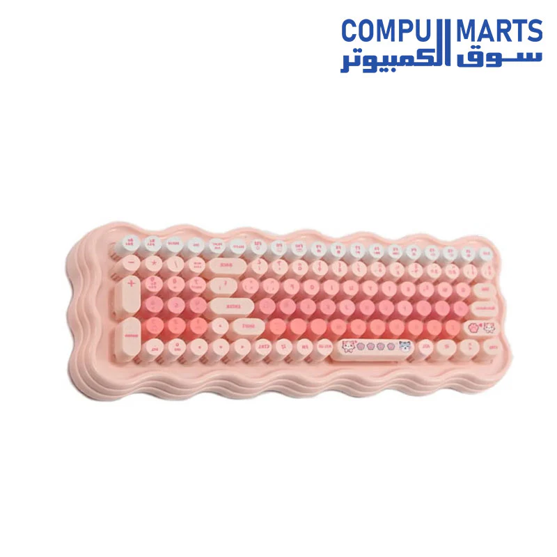 FOREV FV-SW98 Mechanical Wireless Keyboard and Mouse Combo-USB Interface - Image 5