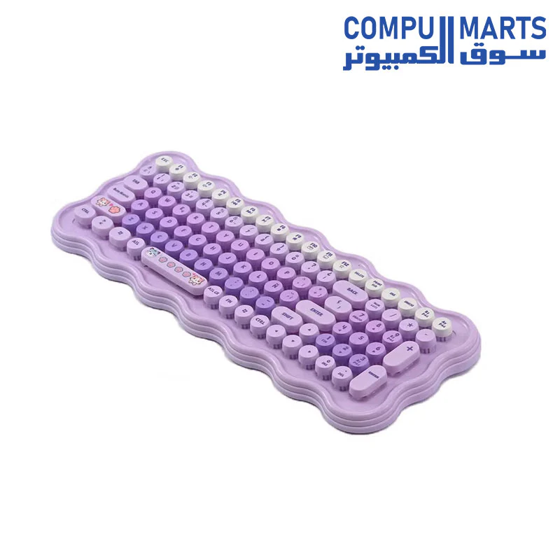 FOREV FV-SW98 Mechanical Wireless Keyboard and Mouse Combo-USB Interface - Image 6