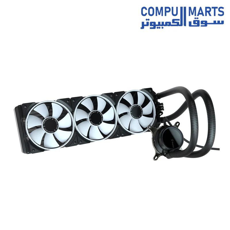 Fractal Design Celsius+ S36 Prisma PWM ARGB 360mm Silent Performance Slim Radiator AIO CPU Liquid/Water Cooler - Image 2