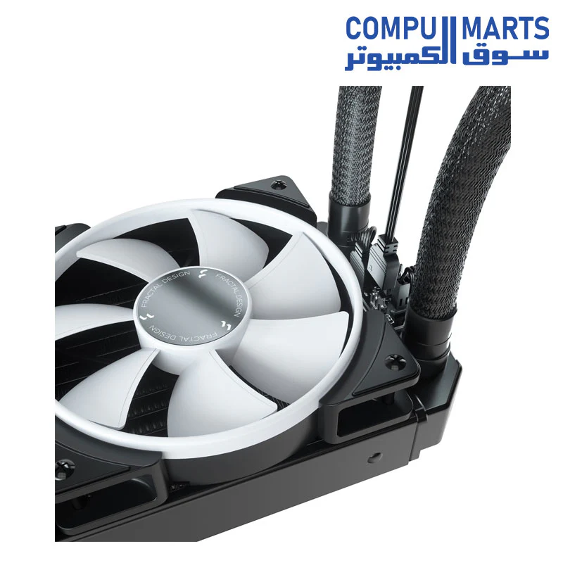 Fractal Design Celsius+ S36 Prisma PWM ARGB 360mm Silent Performance Slim Radiator AIO CPU Liquid/Water Cooler - Image 3