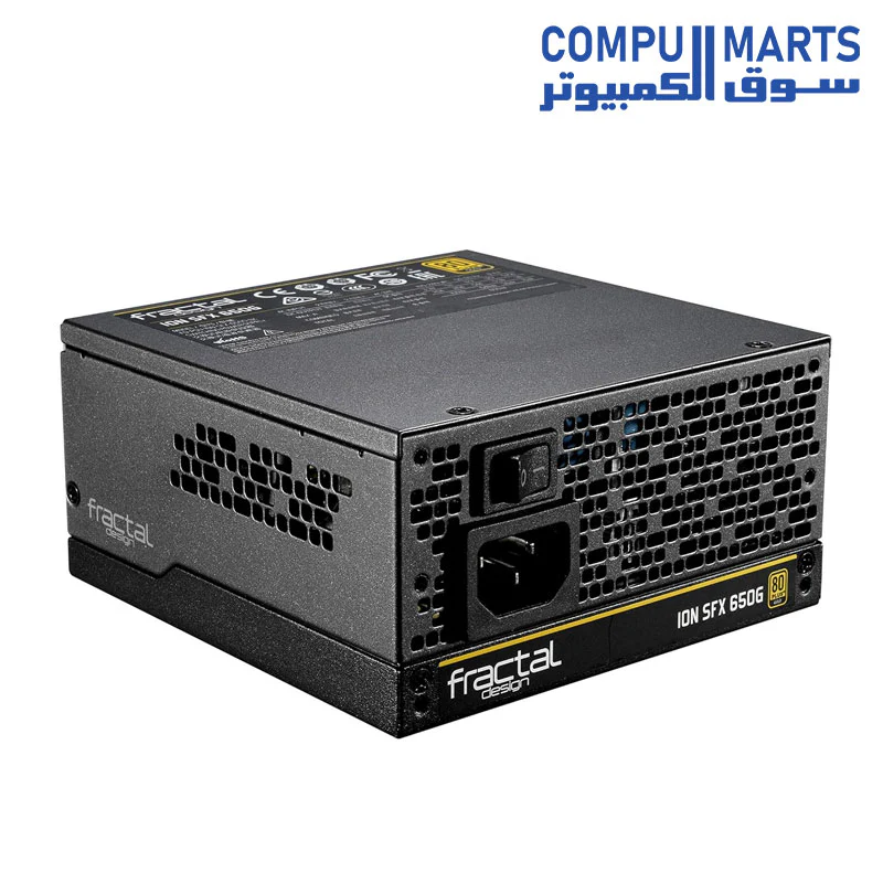Fractal Design Ion SFX 650G - 80 Plus Gold Certified 650W Full Modular SFX-L Power Supply - Image 4