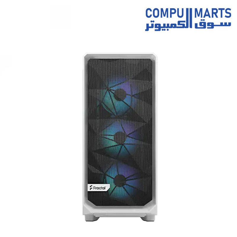 Fractal Design Meshify 2 Compact TG Clear tint - RGB - Image 7