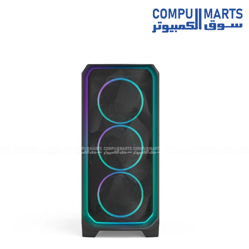 Fractal Design Meshify 3 & Meshify 3 XL Cases – RGB Ambience, Clear and Light Tint Tempered Glass Panels - Image 4