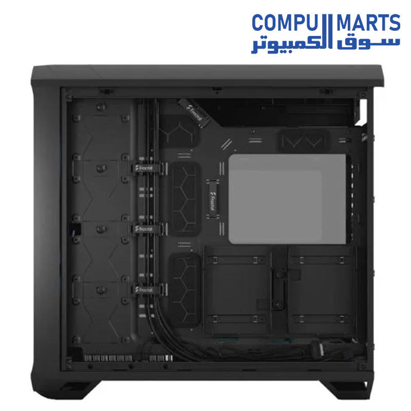 Fractal Design Torrent Black  RGB - Light Tint Tempered Glass Panels - ATX Airflow Mid Tower PC Gaming Case - Image 10