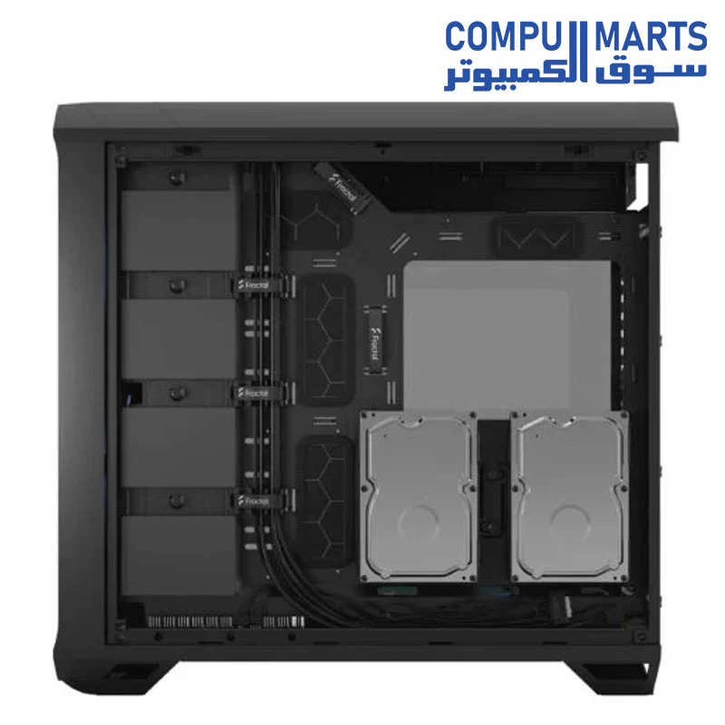 Fractal Design Torrent Black  RGB - Light Tint Tempered Glass Panels - ATX Airflow Mid Tower PC Gaming Case - Image 11