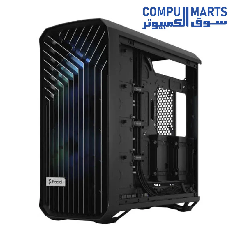 Fractal Design Torrent Black  RGB - Light Tint Tempered Glass Panels - ATX Airflow Mid Tower PC Gaming Case - Image 12
