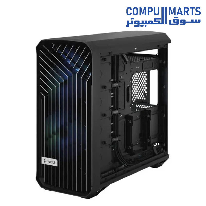 Fractal Design Torrent Black  RGB - Light Tint Tempered Glass Panels - ATX Airflow Mid Tower PC Gaming Case - Image 14