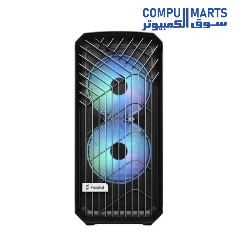 Fractal Design Torrent Black  RGB - Light Tint Tempered Glass Panels - ATX Airflow Mid Tower PC Gaming Case - Image 2