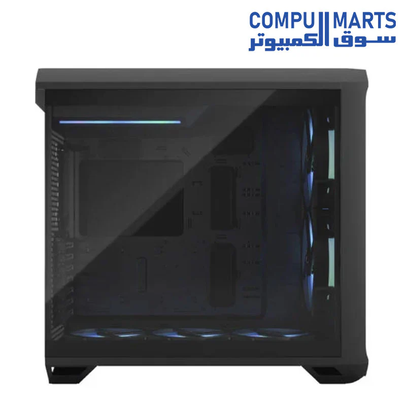 Fractal Design Torrent Black  RGB - Light Tint Tempered Glass Panels - ATX Airflow Mid Tower PC Gaming Case - Image 3