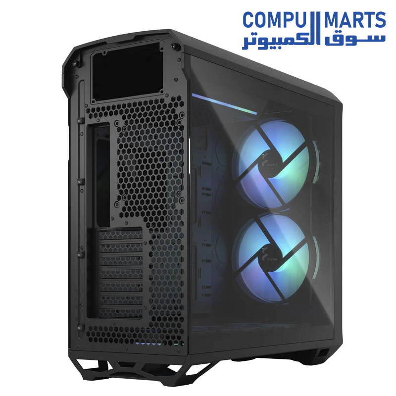 Fractal Design Torrent Black  RGB - Light Tint Tempered Glass Panels - ATX Airflow Mid Tower PC Gaming Case - Image 4