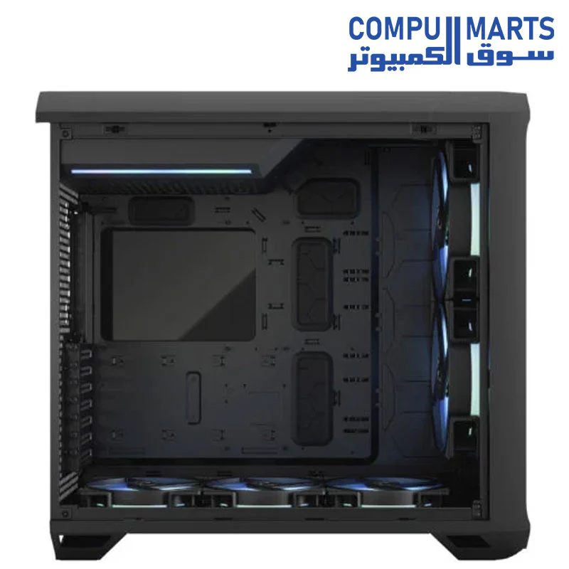 Fractal Design Torrent Black  RGB - Light Tint Tempered Glass Panels - ATX Airflow Mid Tower PC Gaming Case - Image 8