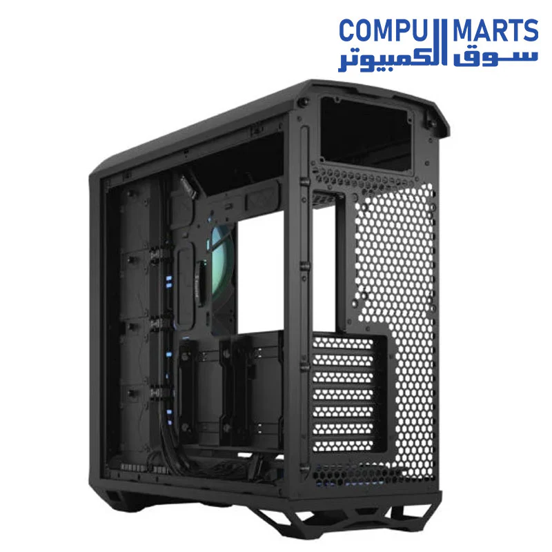 Fractal Design Torrent Black  RGB - Light Tint Tempered Glass Panels - ATX Airflow Mid Tower PC Gaming Case - Image 9