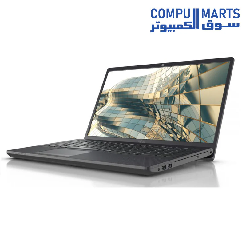 Fujitsu Lifebook A3511 Laptop, Intel Core i3-1115G4, 15.6 Inch FHD, 256GB SSD, 8GB RAM, Intel UHD Graphics, Dos - Black - Image 2