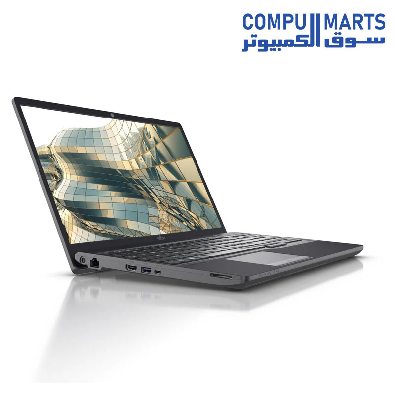 Fujitsu Lifebook A3511 Laptop, Intel Core i3-1115G4, 15.6 Inch FHD, 256GB SSD, 8GB RAM, Intel UHD Graphics, Dos - Black - Image 3