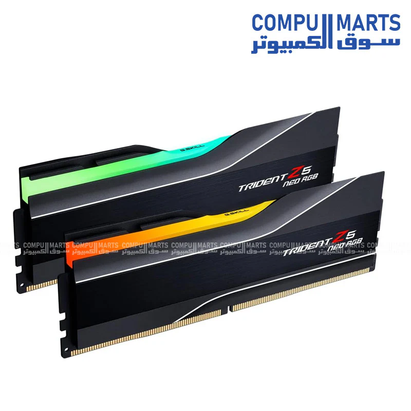 G.SKILL-F5-6000J3636F32GX2 TZ5NR- Trident Z5 Neo RGB 64GB (2x32GB) DDR5 6000MHz CL36 Desktop Memory - Image 2