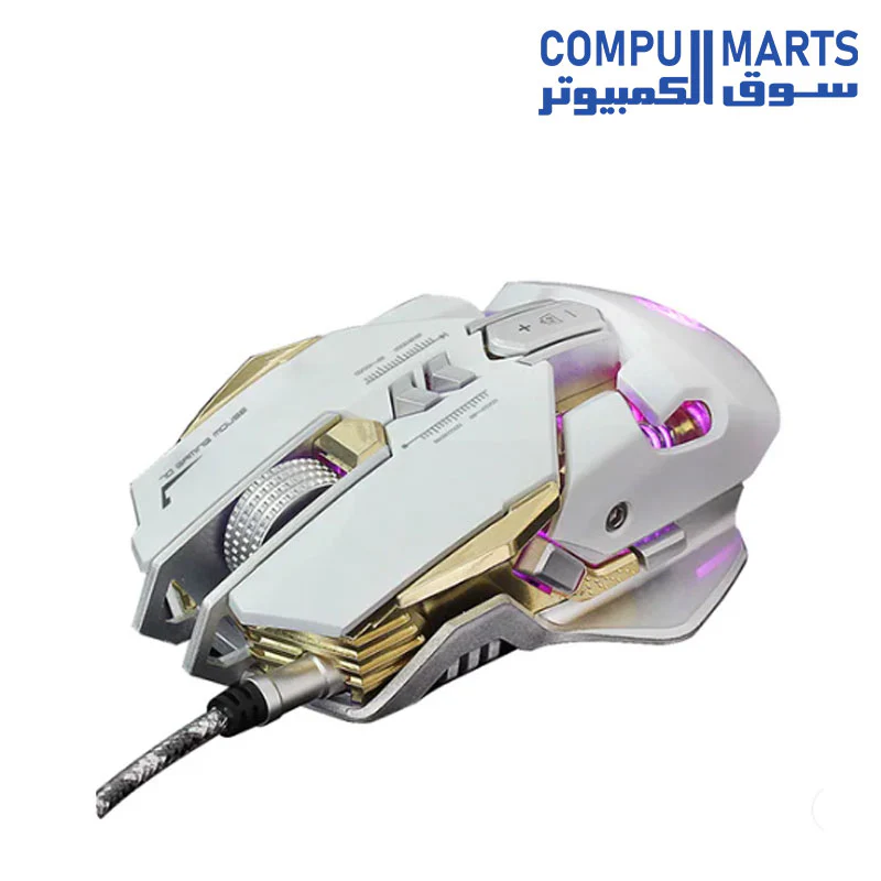 G9 Professional Optical Gaming Mouse, Wired, 4800 DPI, Adjustable, 7 Buttons, USB, for Gamers - Image 2