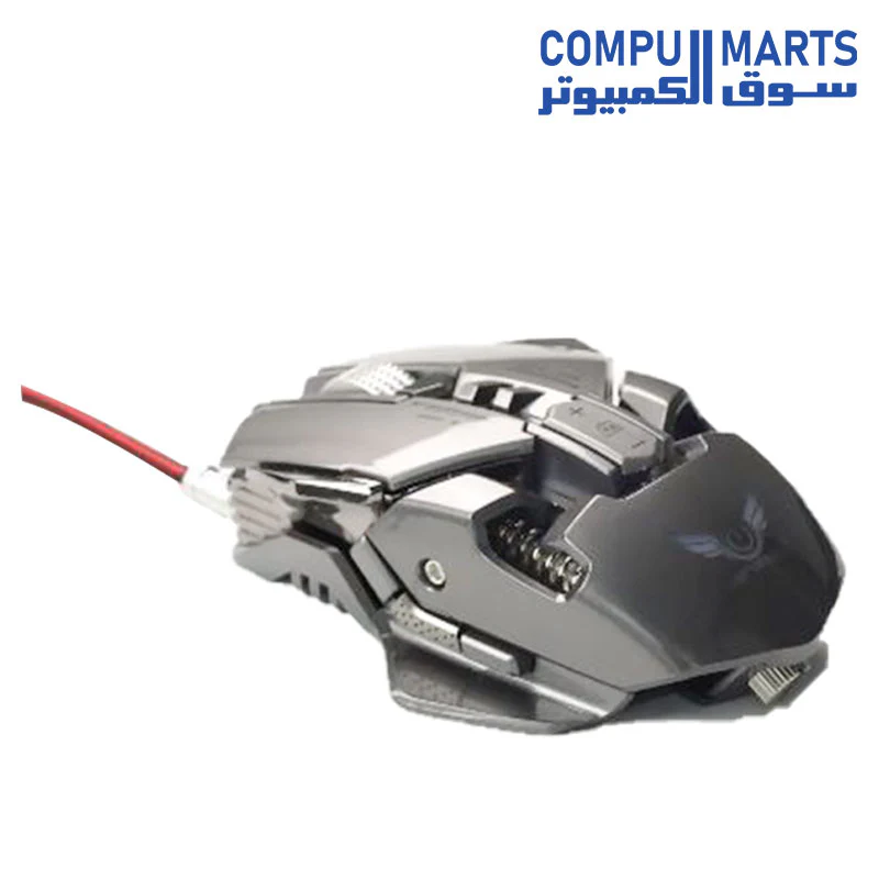 G9 Professional Optical Gaming Mouse, Wired, 4800 DPI, Adjustable, 7 Buttons, USB, for Gamers - Image 3