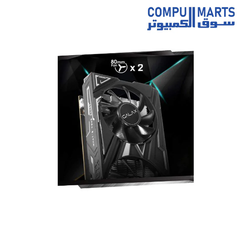 Graphic Card GALAX GeForce GTX 1650 EX (1-Click OC) - Image 3