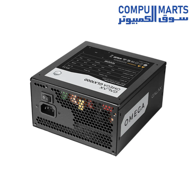 GALAX Omega GLX1000 PSU (2024) - 1000 Watt- 80+ Gold Certified/Cybenetics Platinum/Fully Modular - Image 3