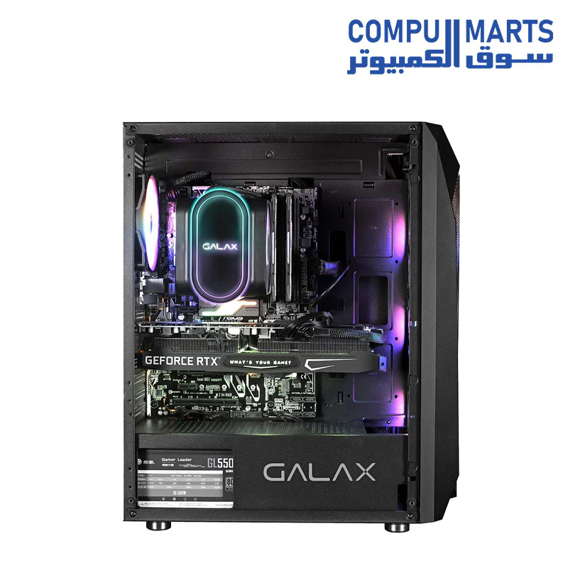 GALAX PC Case (REV-05) ATX, M-ATX, ITX - Image 3