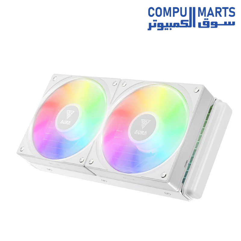 GAMDIAS AURA GL240 V2 ARGB LIQUID COOLER - Image 4