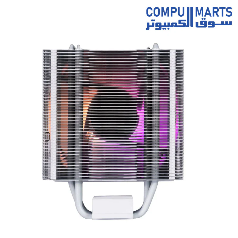 Gamdias (BOREAS E1-410) 120mm 12cm ARGB CPU Cooler - 4 Copper Heatpipes with Hydraulic bearing PWM Fan - Image 8